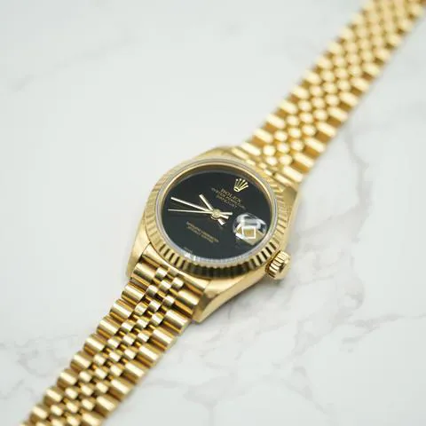 Rolex Lady-Datejust 69178 26mm Yellow gold Black 5