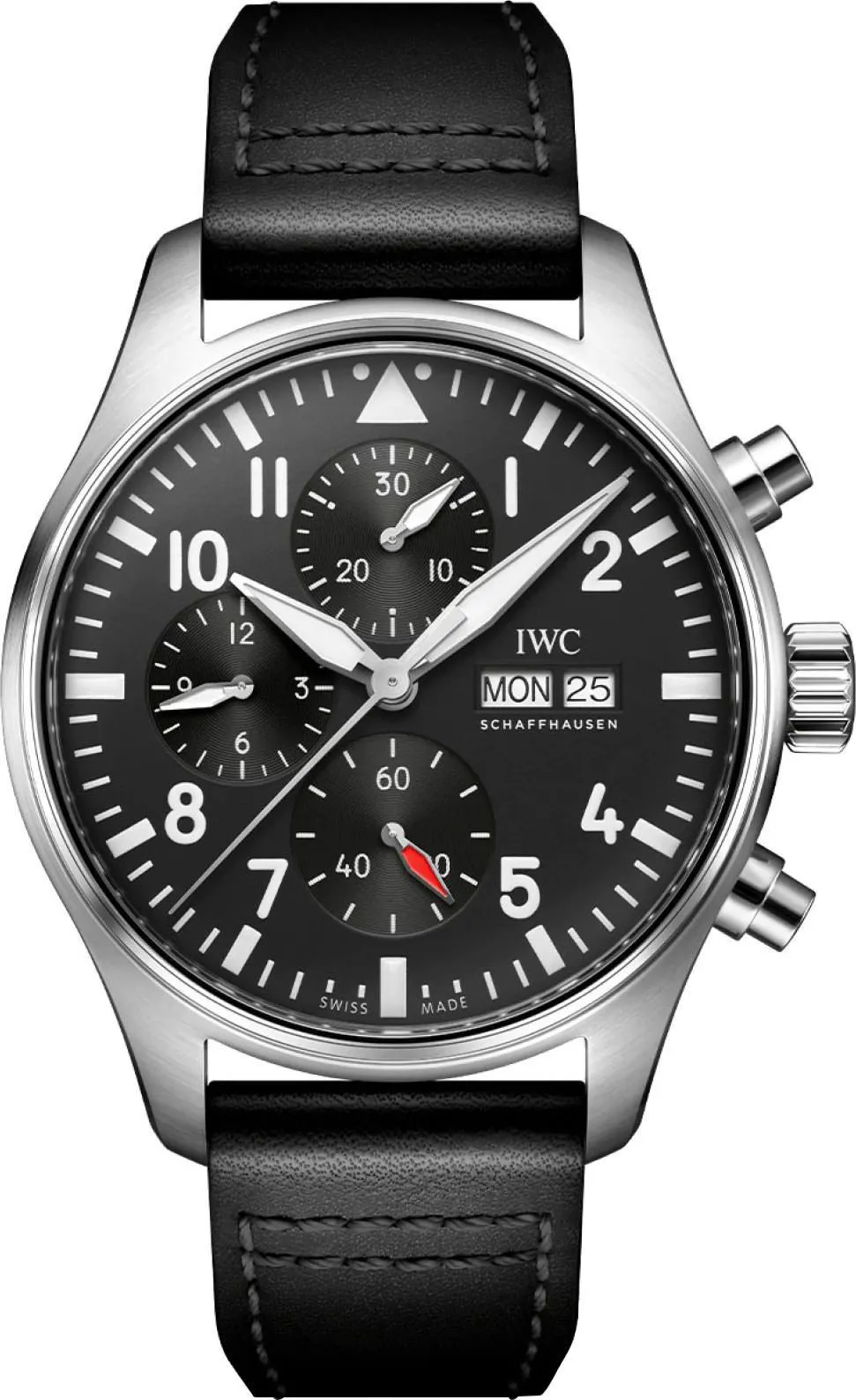 IWC Pilot IW3780-01 43mm Stainless steel Black