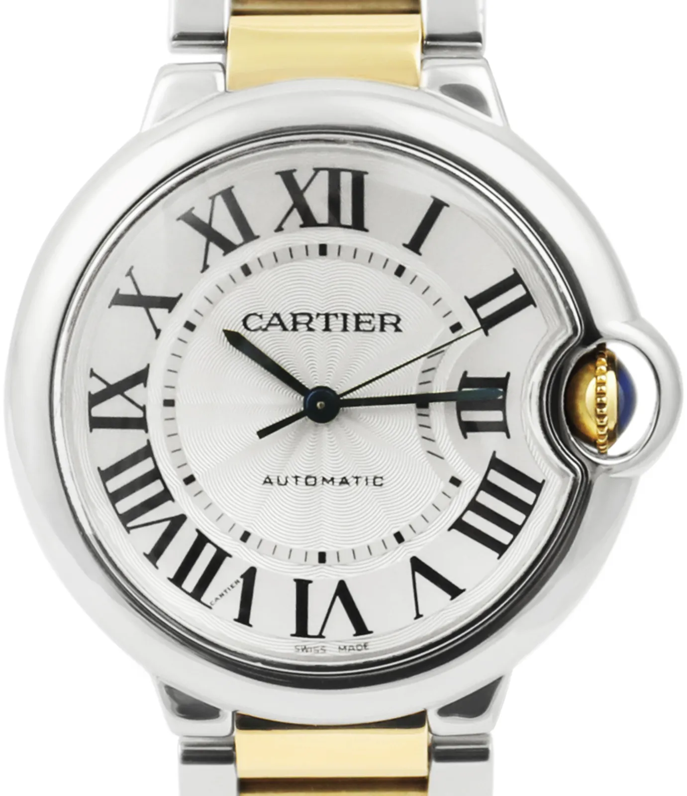 Cartier Ballon Bleu 3284 36mm Yellow gold and Stainless steel