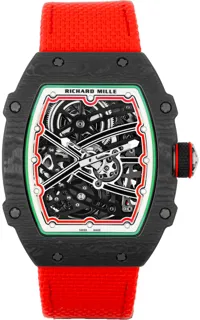 Richard Mille RM67-02 RM67-02 CA FQ Italy 38mm Quartz TPTu00ae$Carbon TPTu00ae