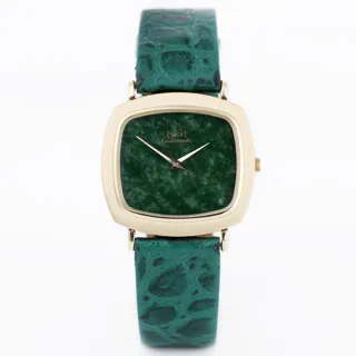 Piaget 12432 Yellow gold Green