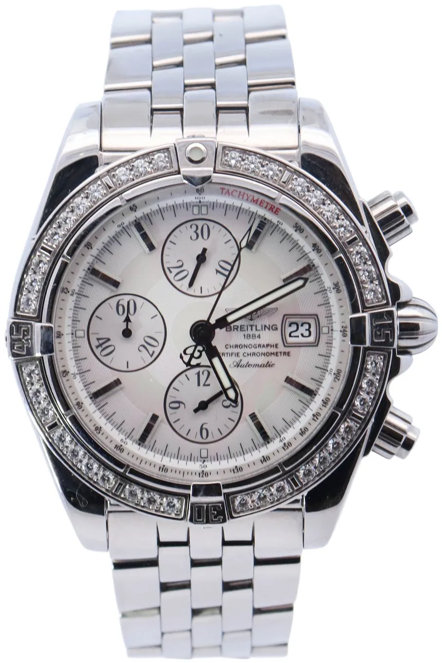 Breitling Chronomat A13356 44mm Stainless steel •