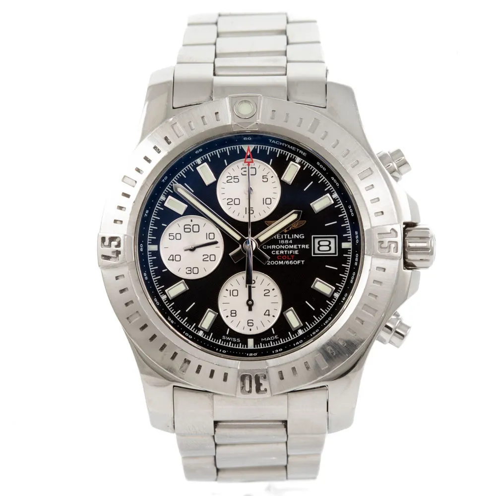 Breitling Colt A13388 44mm Stainless steel Black