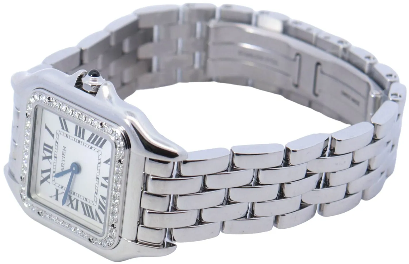 Cartier Panthère W4PN0008 27mm Stainless steel White 1