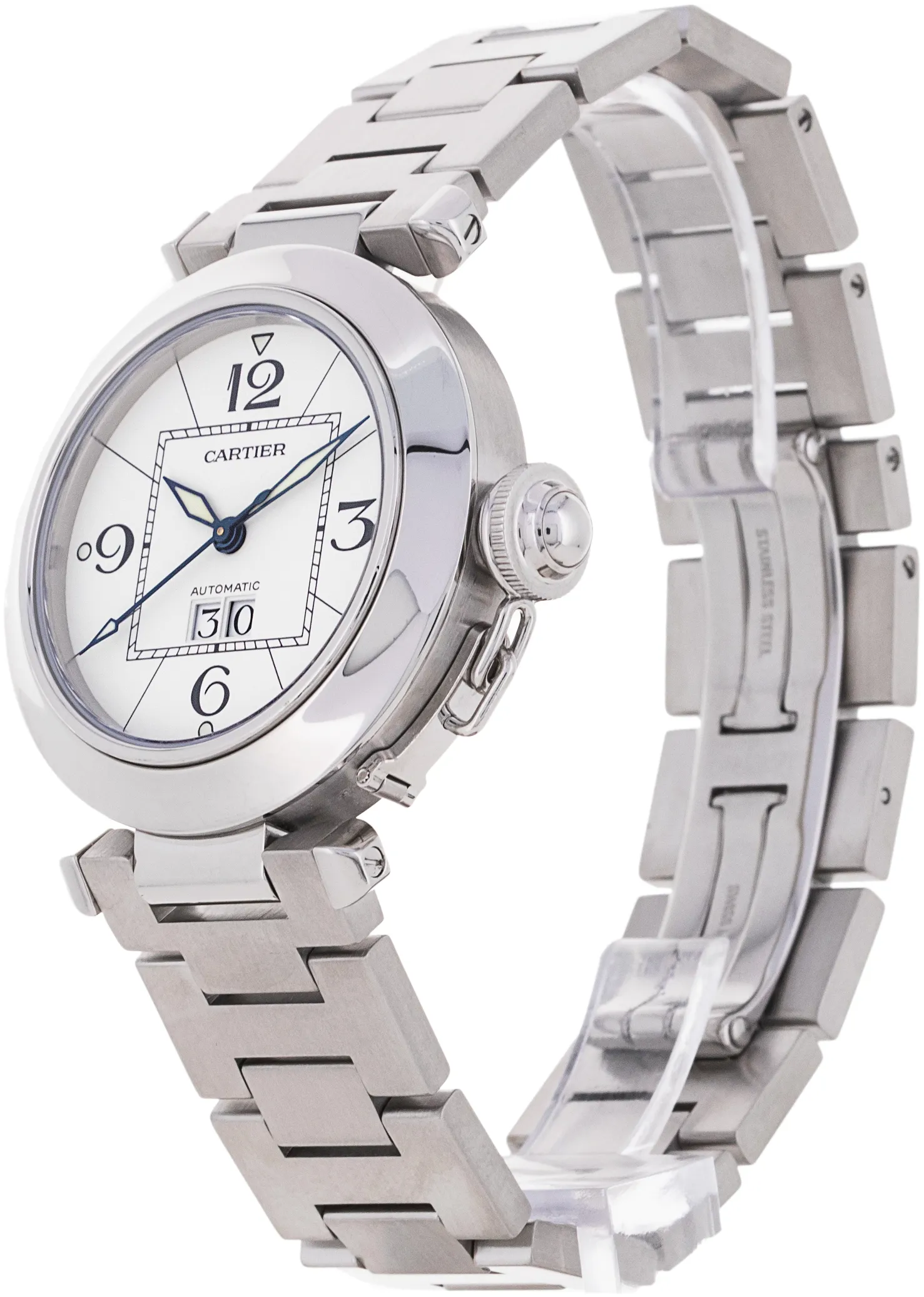 Cartier Pasha W31055M7 35mm Stainless steel • 1