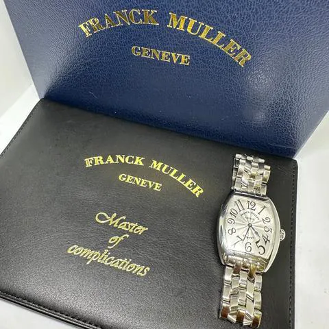 Franck Muller Cintree Curvex 7502 QZ 29mm Stainless steel Silver 3