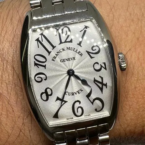 Franck Muller Cintree Curvex 7502 QZ 29mm Stainless steel Silver 10