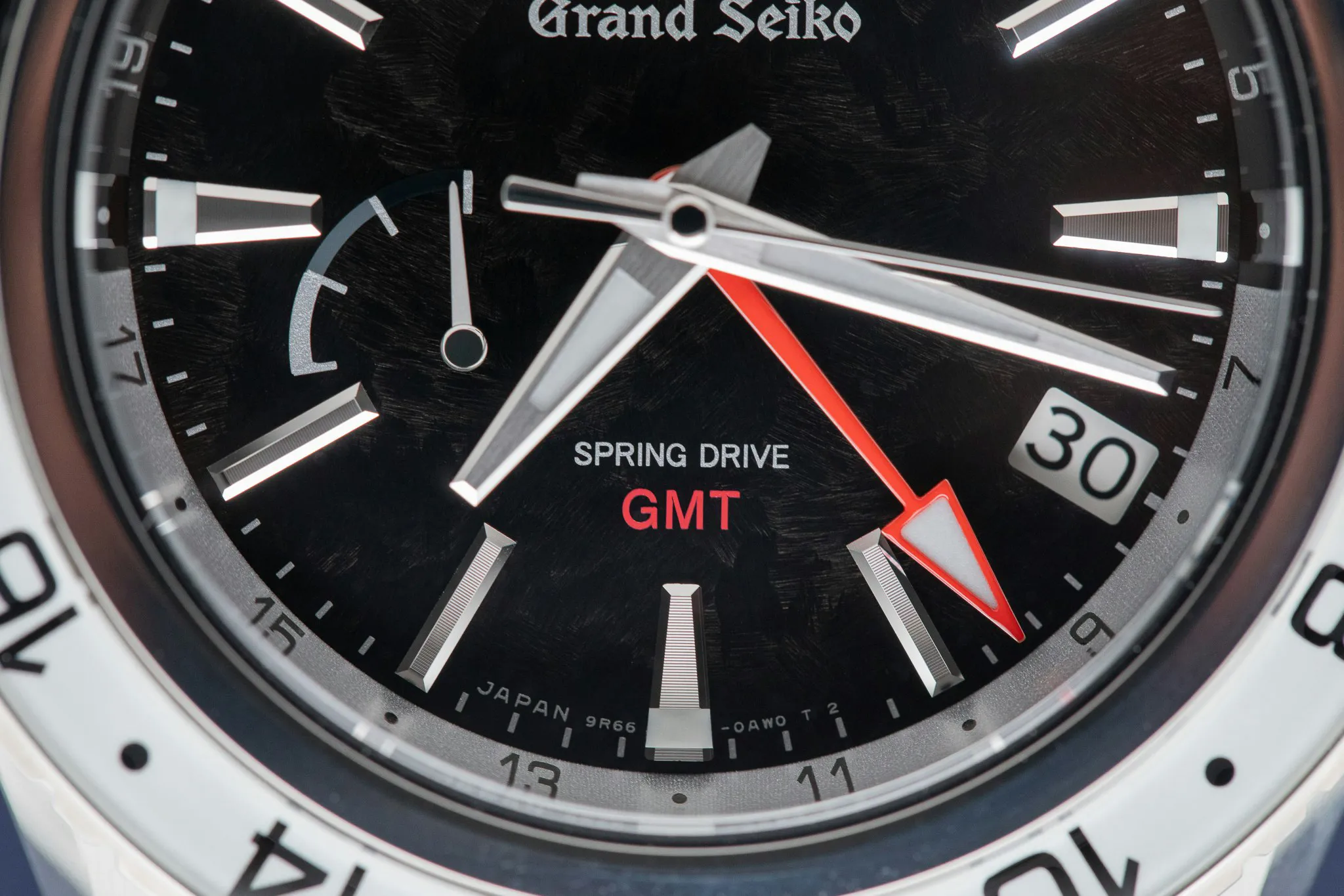 Grand Seiko Spring-Drive GMT SBGE277G 44mm Stainless steel Black 7