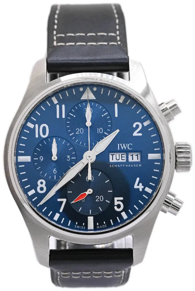 IWC Big Pilot IW388102 41mm Stainless steel Blue