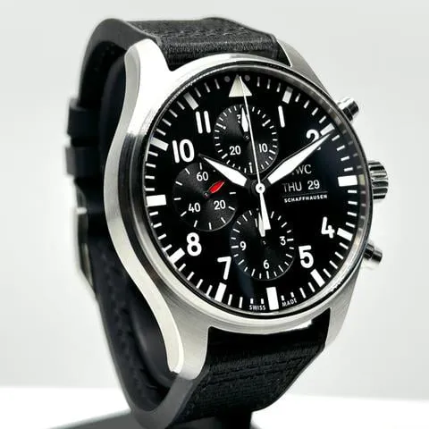 IWC Pilot IW377709 43mm Stainless steel Black 9