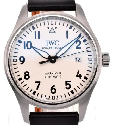IWC Pilot Mark IW327012 40mm Stainless steel Silver