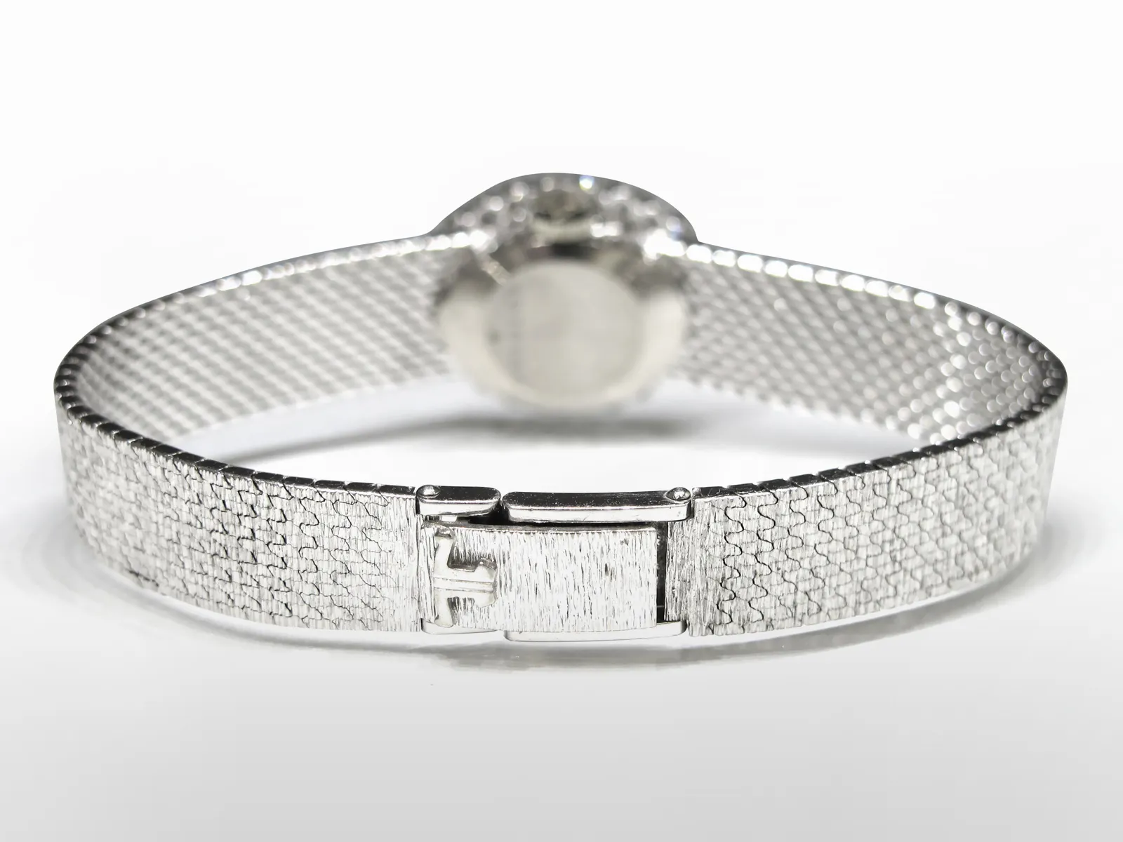 Jaeger-LeCoultre 20mm White gold and diamond-set Silver 3