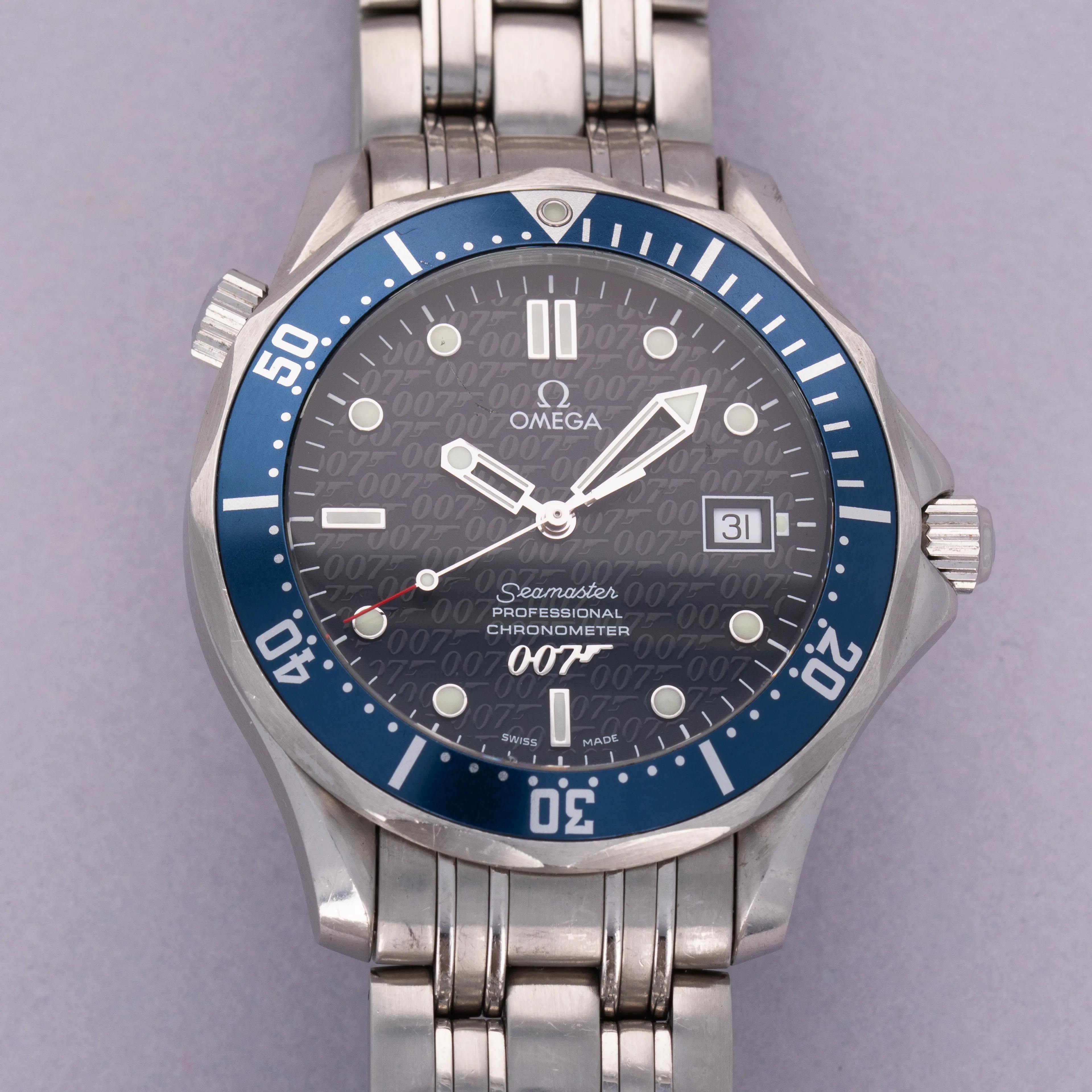 Omega Seamaster Diver 300M 25378000 41mm Stainless steel Blue
