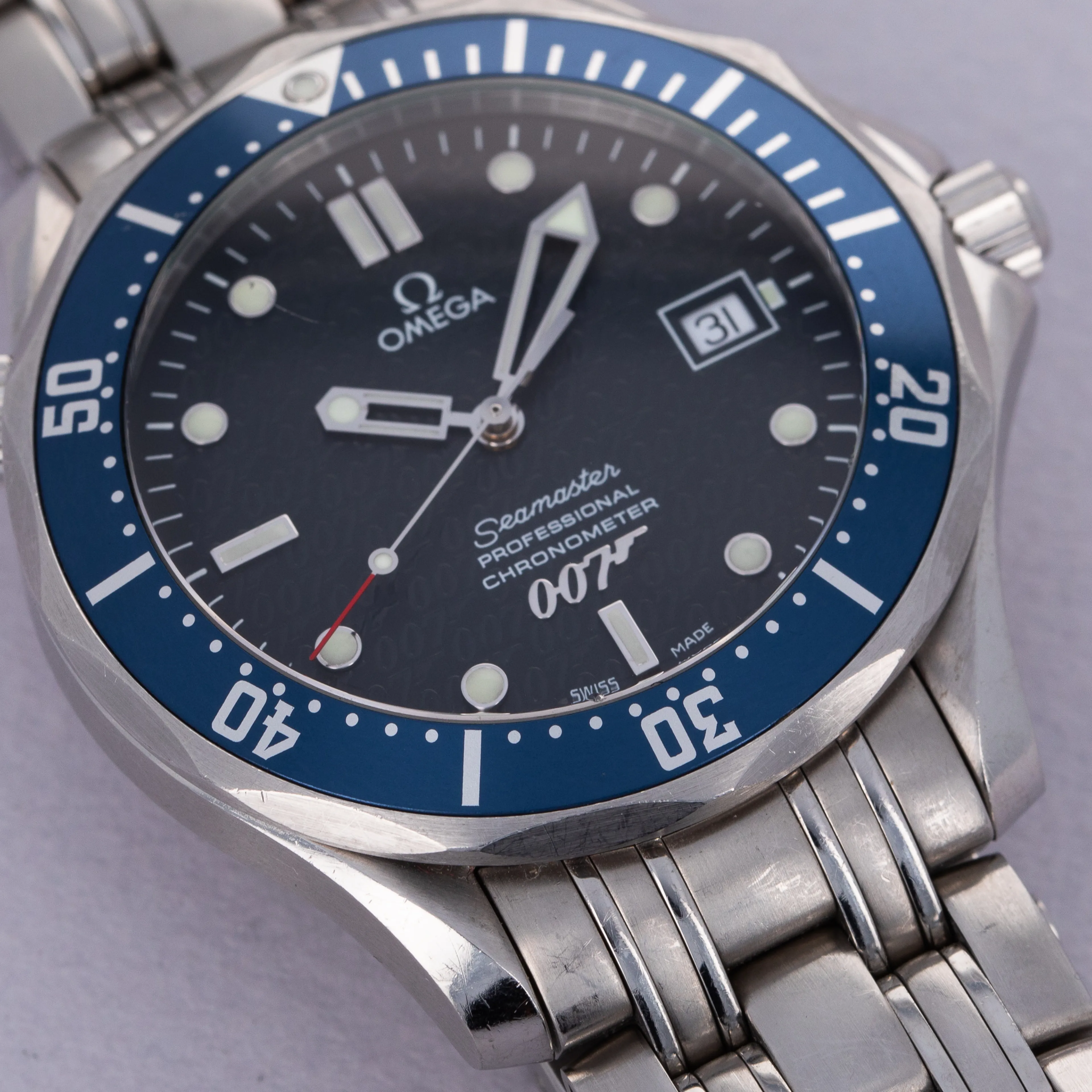 Omega Seamaster Diver 300M 25378000 41mm Stainless steel Blue 1