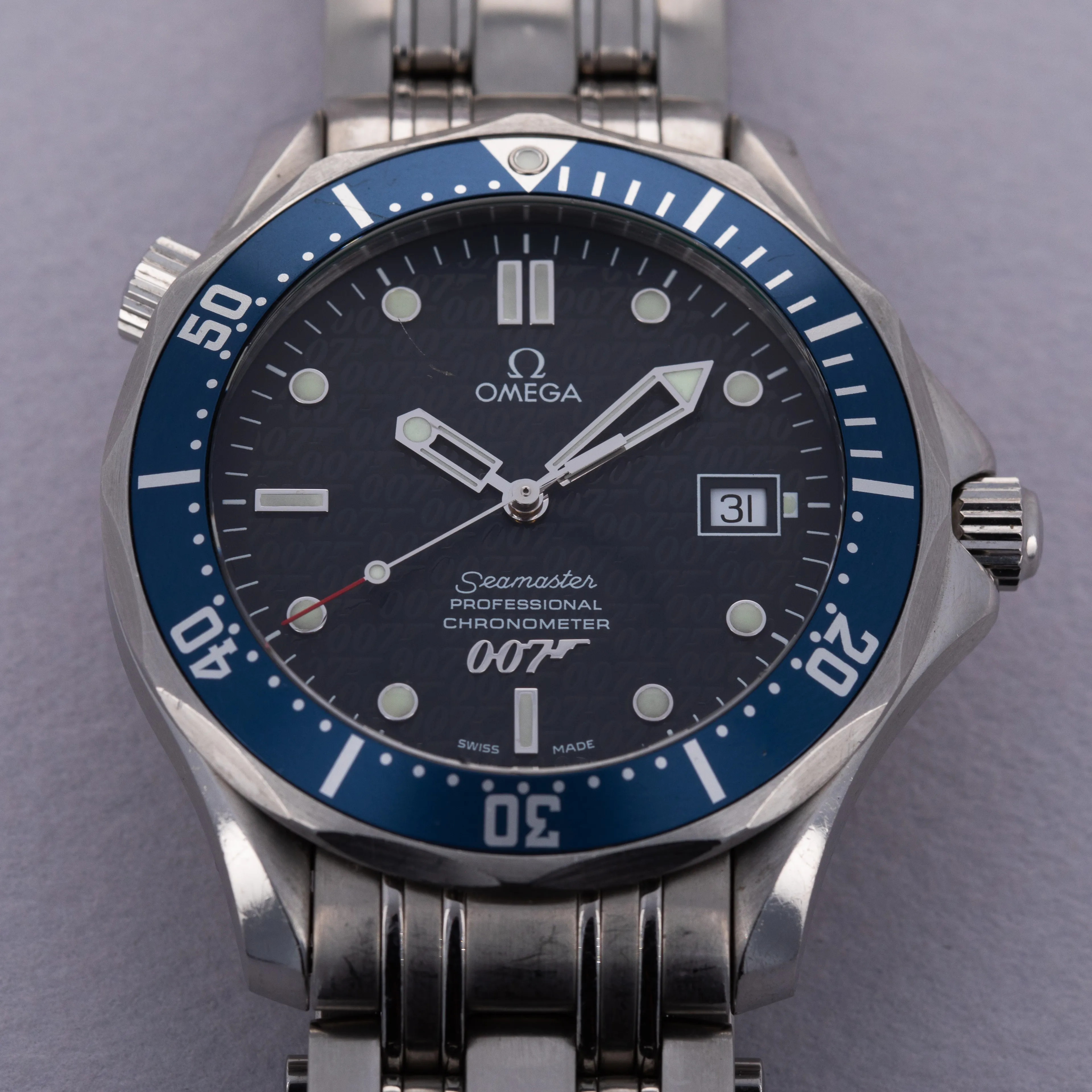 Omega Seamaster Diver 300M 25378000 41mm Stainless steel Blue 11