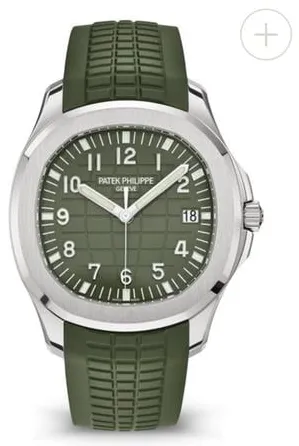 Patek Philippe Aquanaut 5168G-010 42mm White gold Green