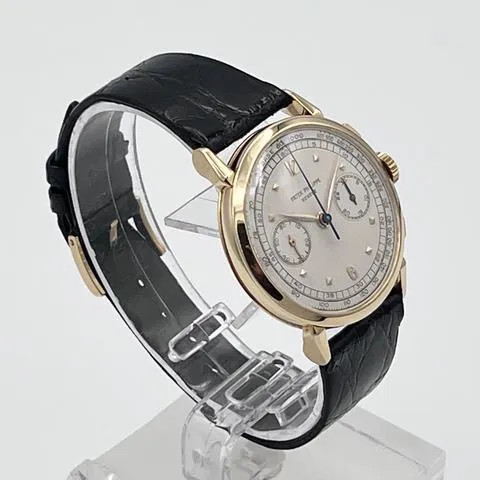 Patek Philippe Chronograph 1579 36mm Yellow gold Silver 3