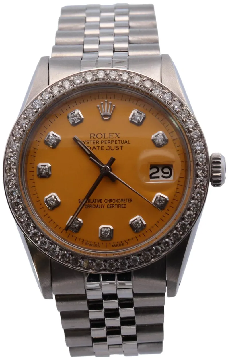 Rolex Datejust 1603 36mm Stainless steel •