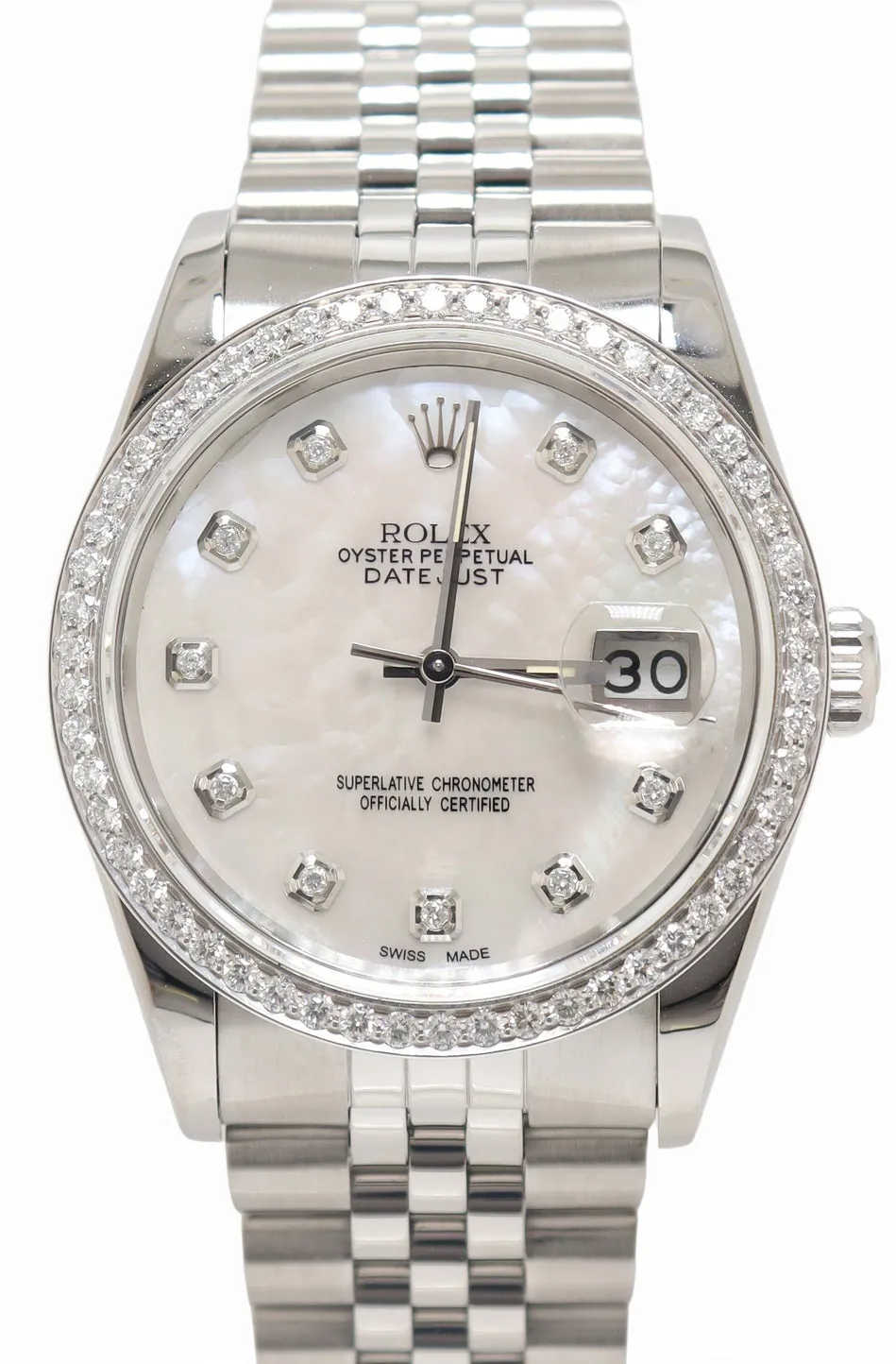 Rolex Datejust 16234 36mm Stainless steel