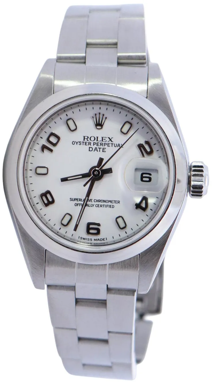 Rolex Datejust 79160 26mm Stainless steel White