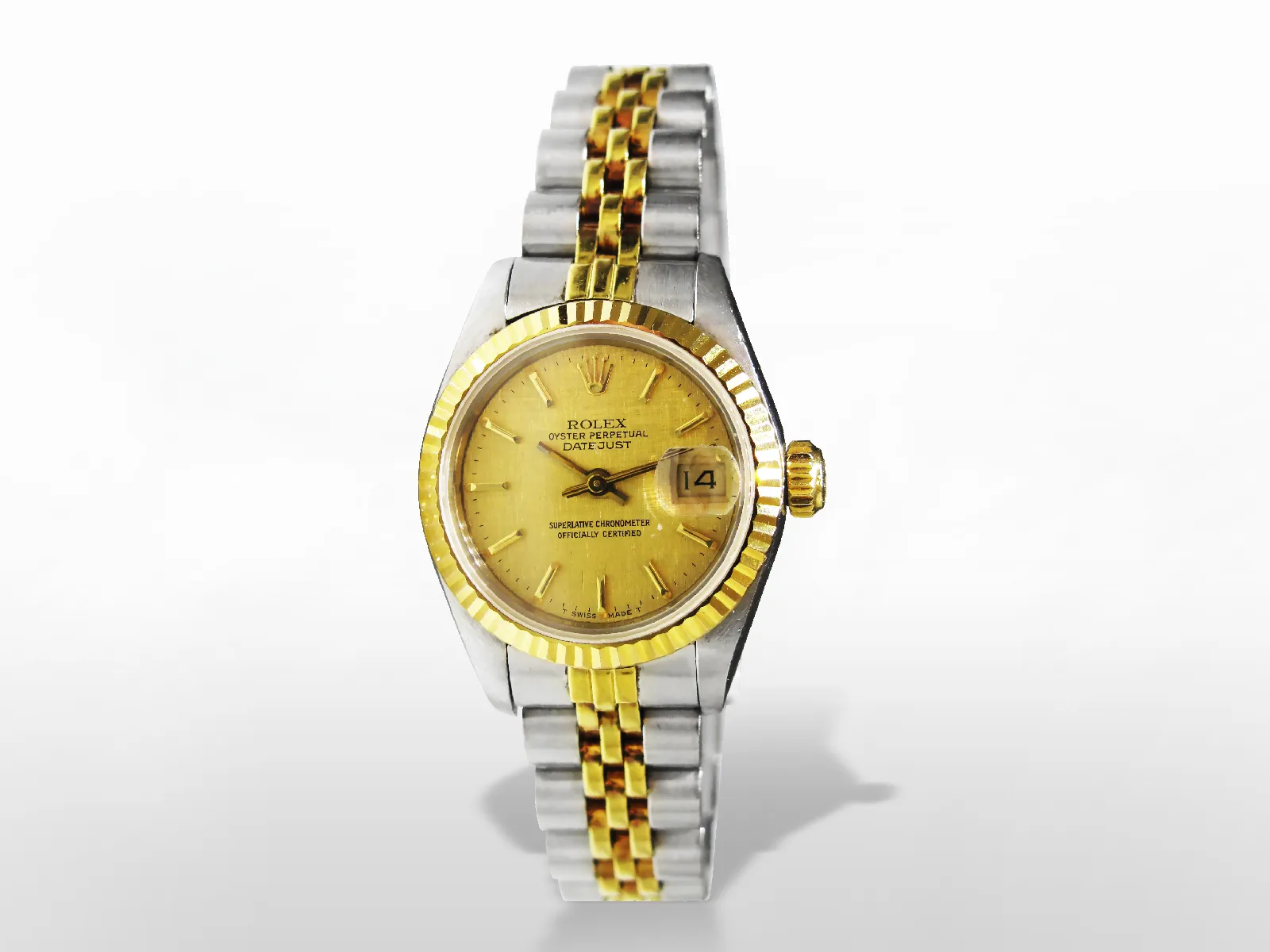 Rolex Datejust 26mm Yellow gold and stainless steel Champagne