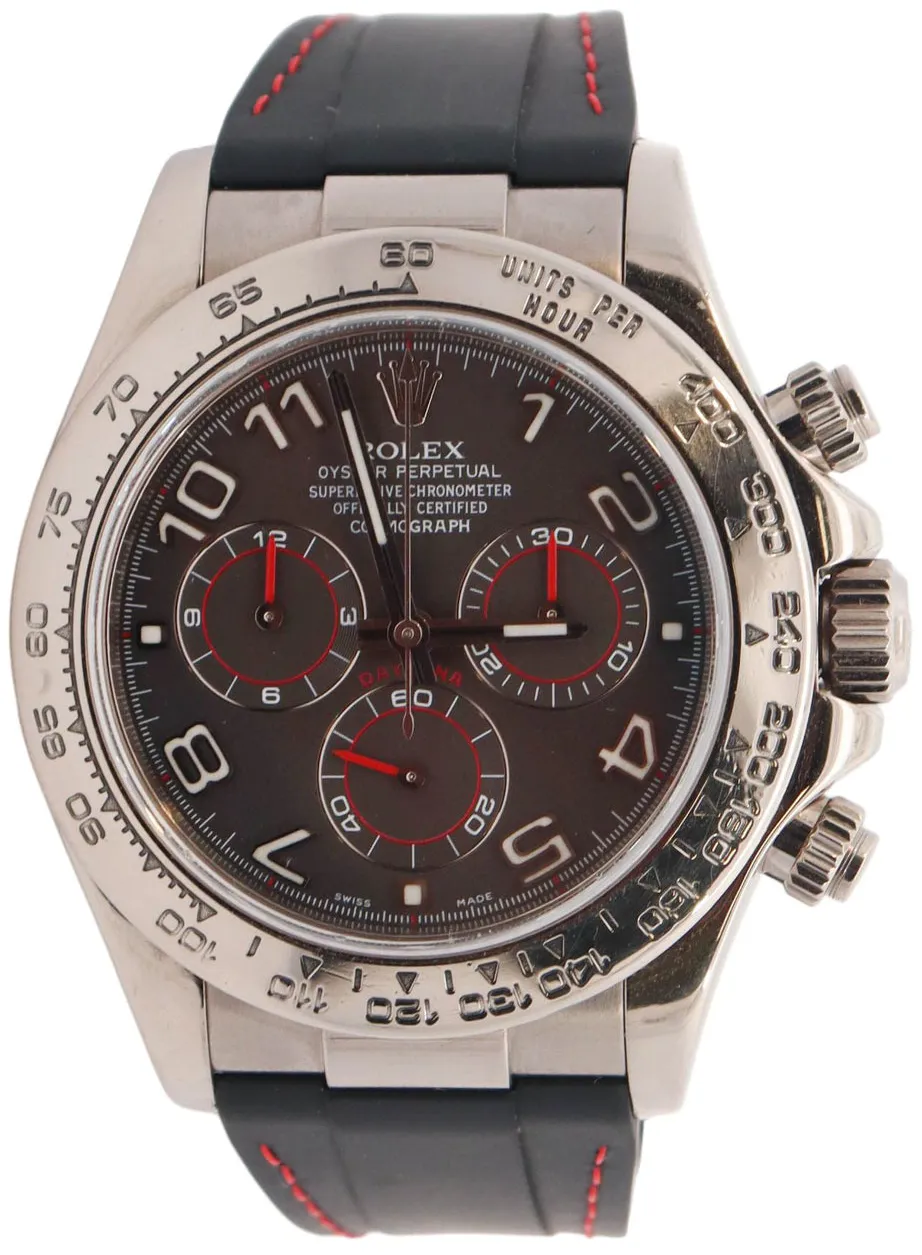 Rolex Daytona 116519 40mm White gold •