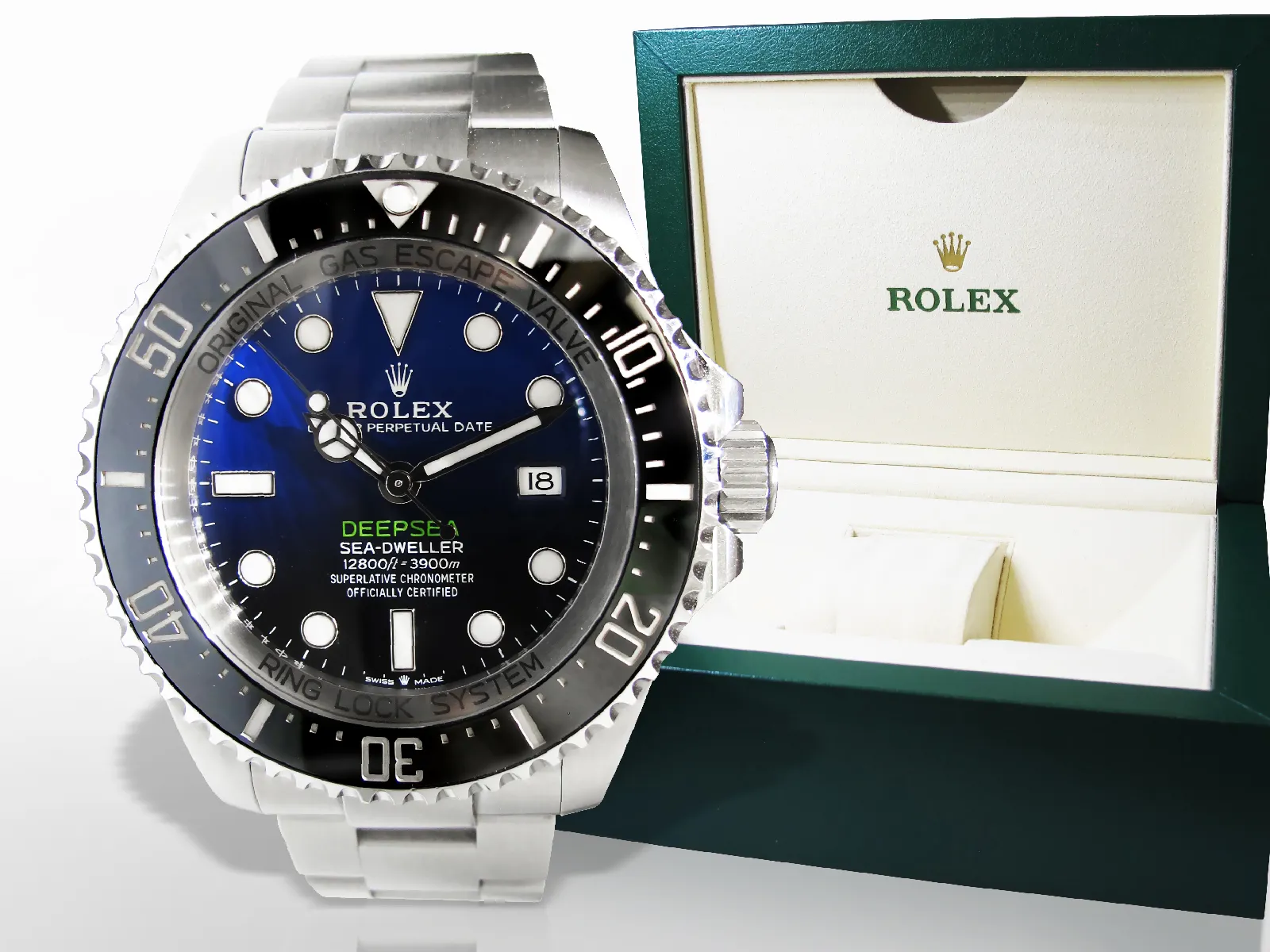 Rolex Sea-Dweller Deapsea 44mm Stainless steel and Cerachrom Blue and black 1