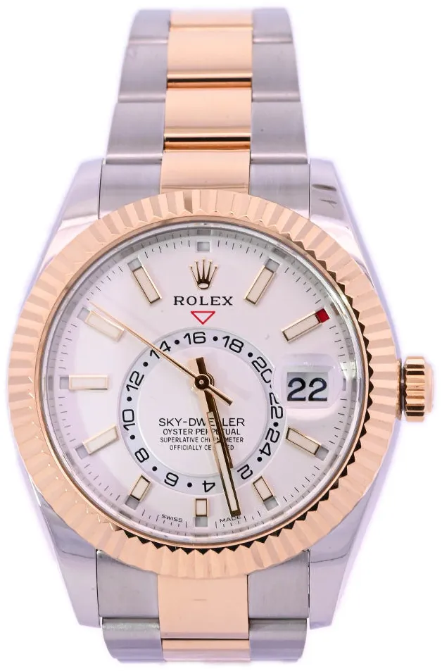 Rolex Sky-Dweller 326933 42mm Stainless steel White