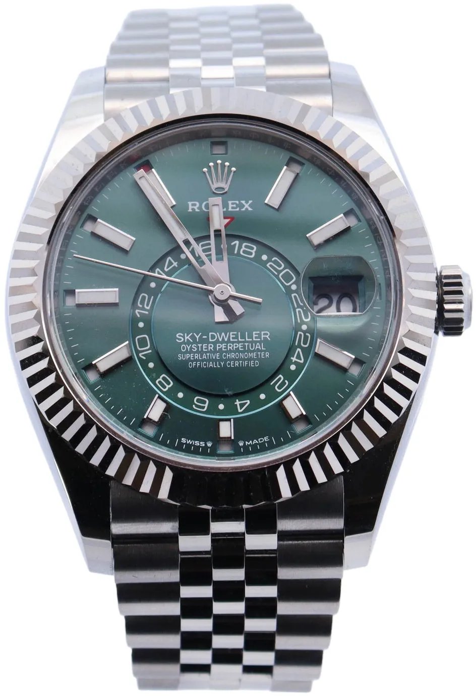 Rolex Sky-Dweller 336934 42mm Stainless steel Green