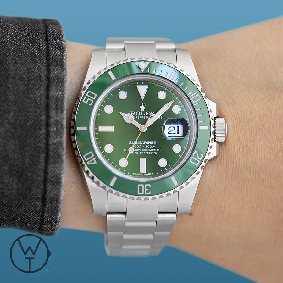 Rolex Submariner 116610LV 40mm Stainless steel Green 1