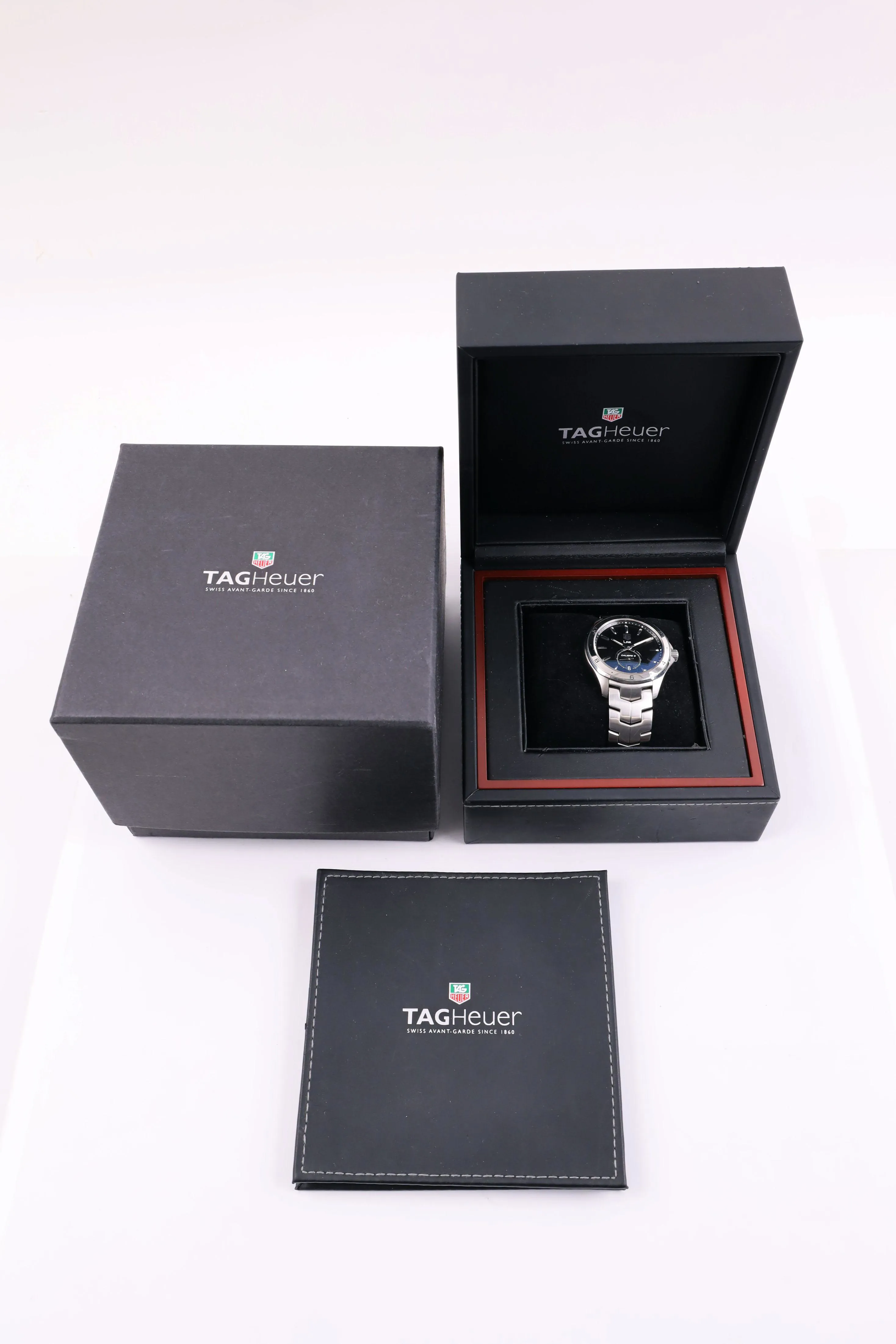 TAG Heuer Link Calibre 6 40mm Stainless steel Black 2