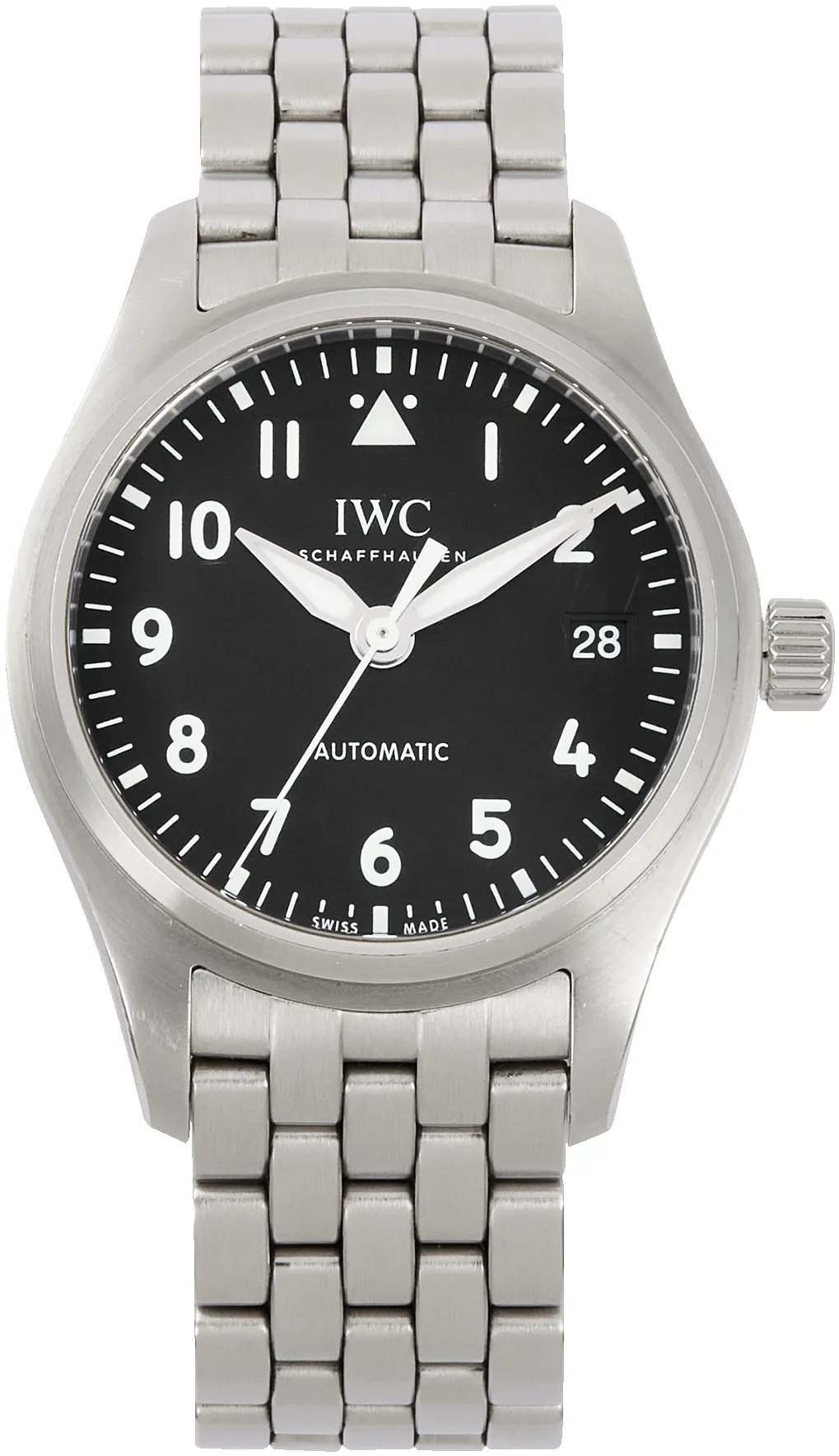 IWC Pilot IW324010 36mm Stainless steel Black