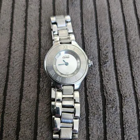 Cartier 21 Must de Cartier 1340 28mm Stainless steel Silver 2