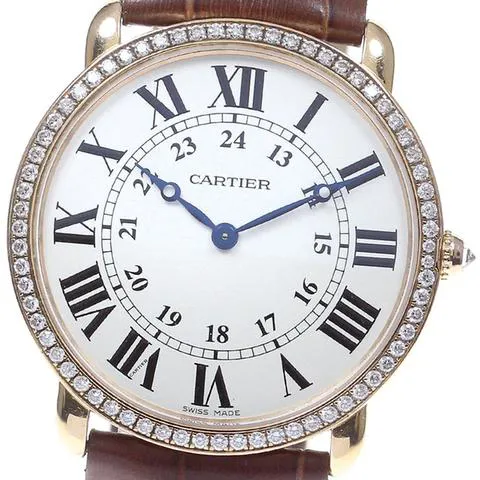 Cartier Ronde Louis Cartier WR000651 36mm Rose gold Champagne