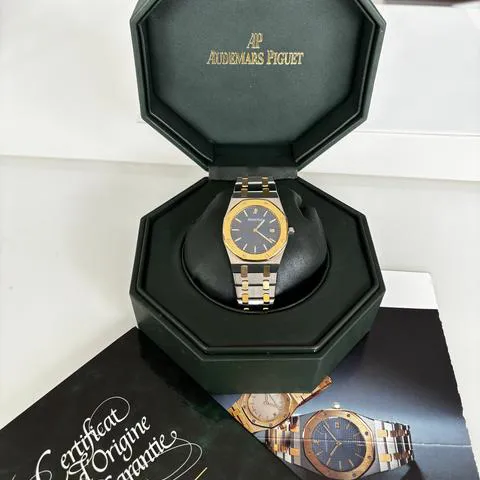 Audemars Piguet Royal Oak 56175SA 33mm Yellow gold and Stainless steel Blue 6