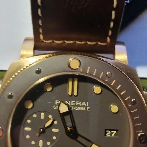 Panerai Submersible PAM 00968 47mm Bronze Brown 8