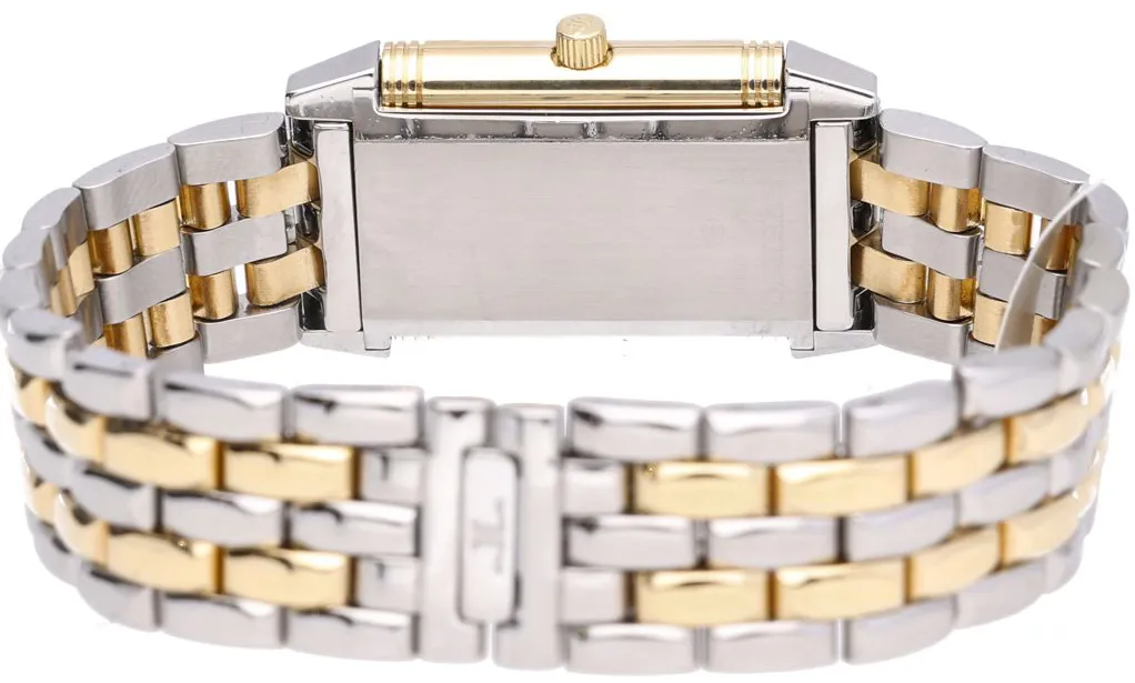 Jaeger-LeCoultre Reverso Classique 250.5.08 23mm Yellow gold and stainless steel Silver 4