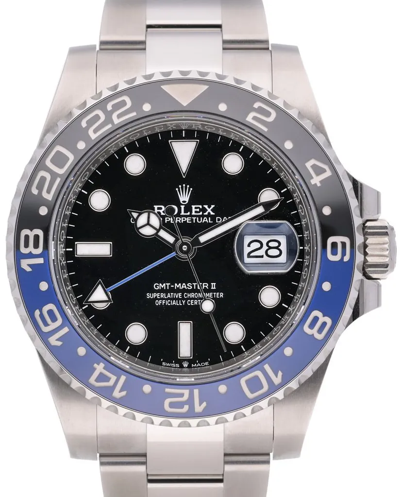 Rolex GMT-Master II 126710BLNR 40mm Stainless steel Black