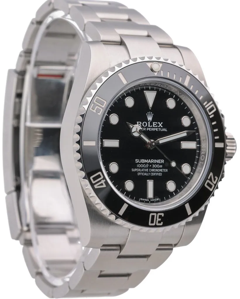 Rolex Submariner 114060 40mm Stainless steel Black 4