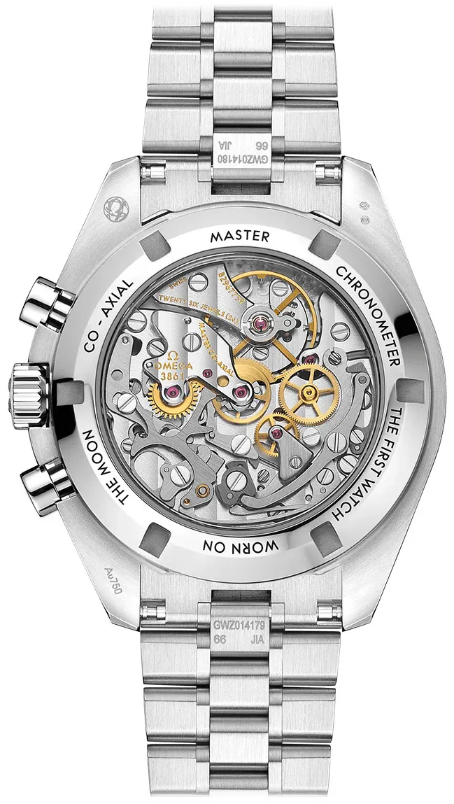 Omega Speedmaster Moon watch 310.60.42.50.02.001 nullmm Yellow gold Silver 1