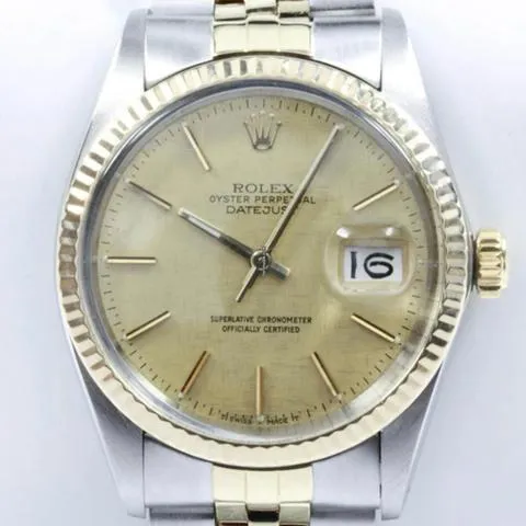 Rolex Datejust 36 16013 36mm Yellow gold and stainless steel Gold