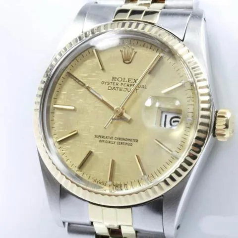 Rolex Datejust 36 16013 36mm Yellow gold and stainless steel Gold 2