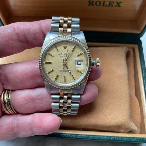 Rolex Datejust 36 16013 36mm Yellow gold and stainless steel Gold 9