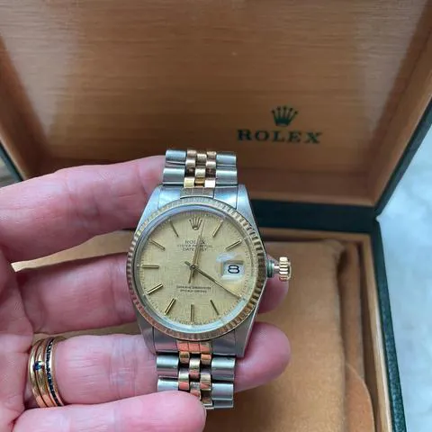 Rolex Datejust 36 16013 36mm Yellow gold and stainless steel Gold 10