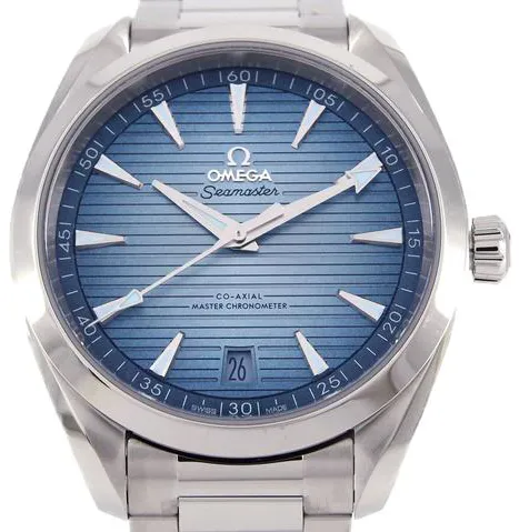 Omega Aqua Terra 150M 220.10.41.21.03.005 41mm Stainless steel Blue