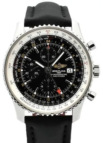 Breitling Navitimer A24322 46mm Stainless steel Black