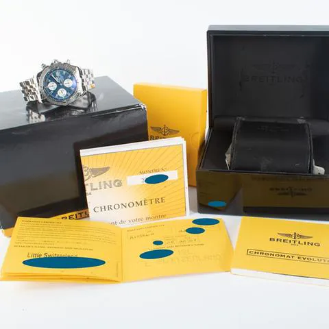 Breitling Chronomat A13356 44mm Stainless steel Blue 7