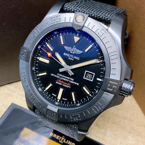 Breitling Avenger Blackbird V1731010/BD12 48mm Titanium Black