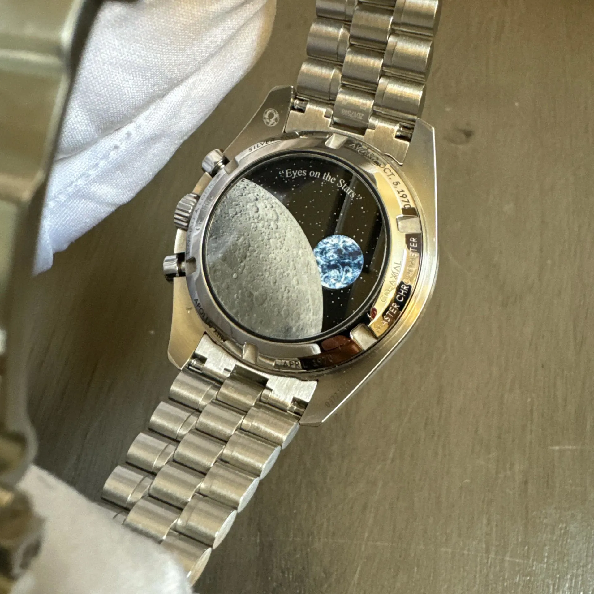 Omega Speedmaster Moon watch 310.32.42.50.02.001 42mm Stainless steel White 3