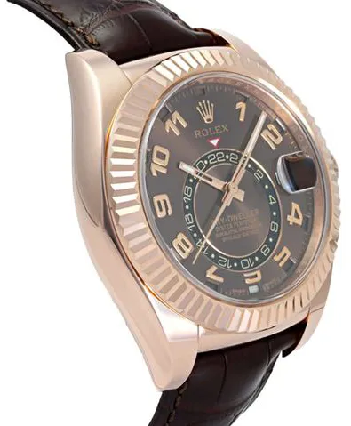 Rolex Sky-Dweller 326135 42mm Red gold Brown 1